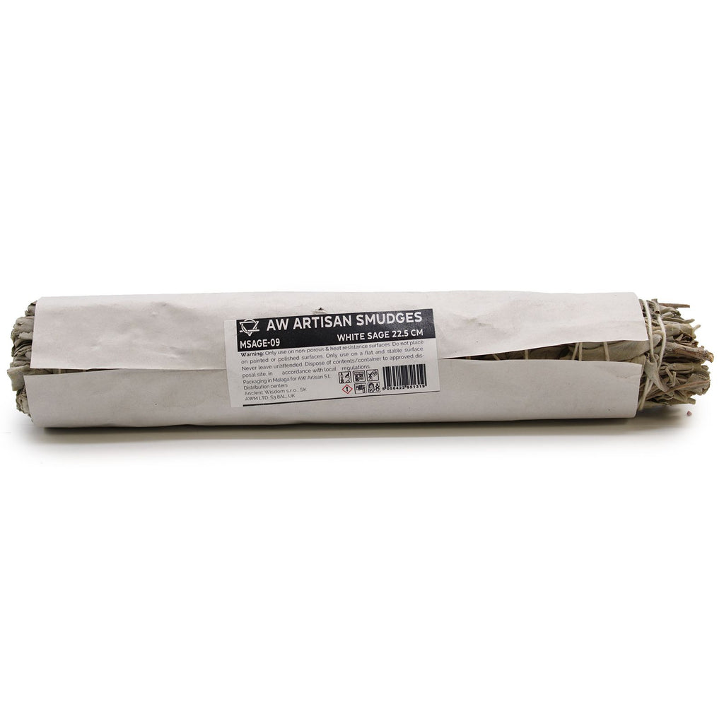 Vykurovací zväzok – biela šalvia 22.5 cm