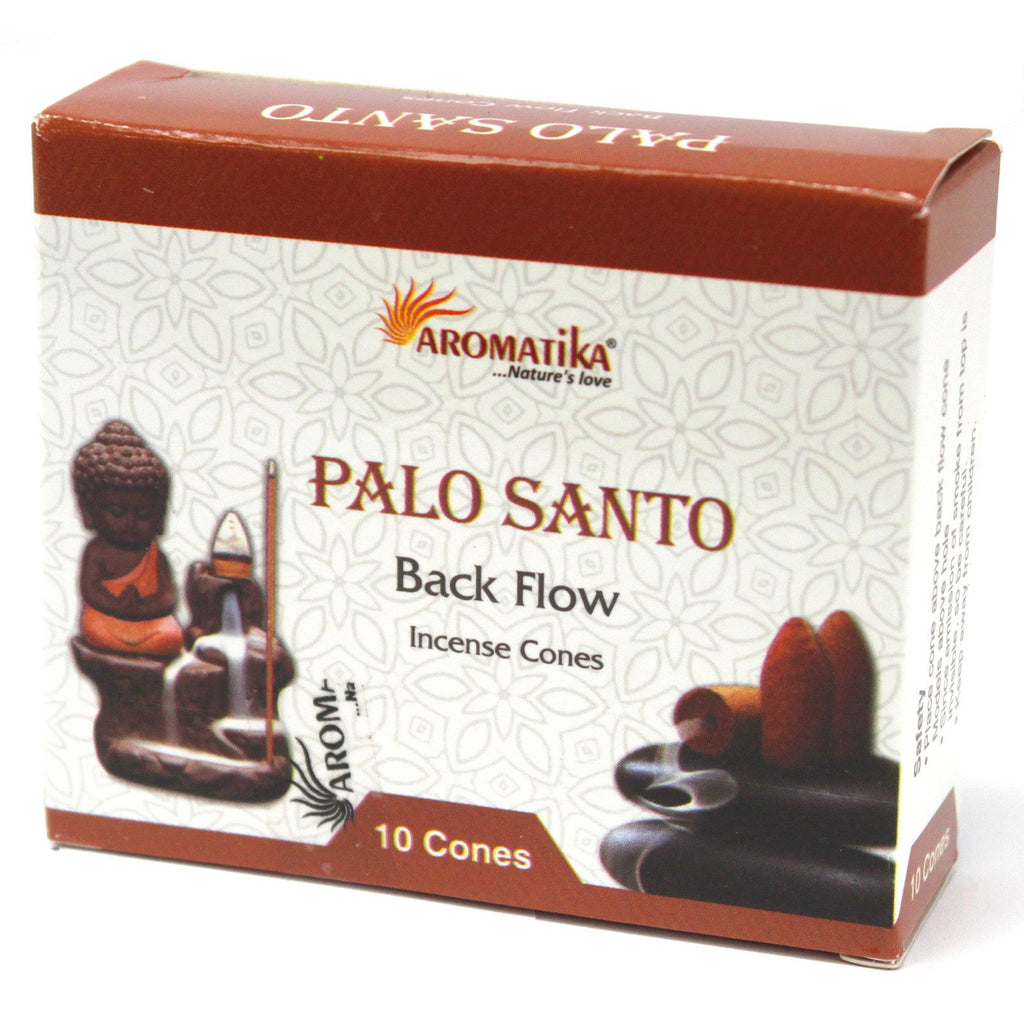 Aromatica visszafolyós füstölőkúp – palo santo