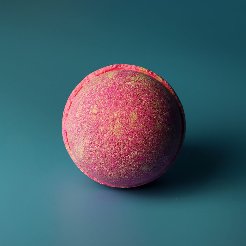 Sada 3 koupelových bomb – růžová limonáda
