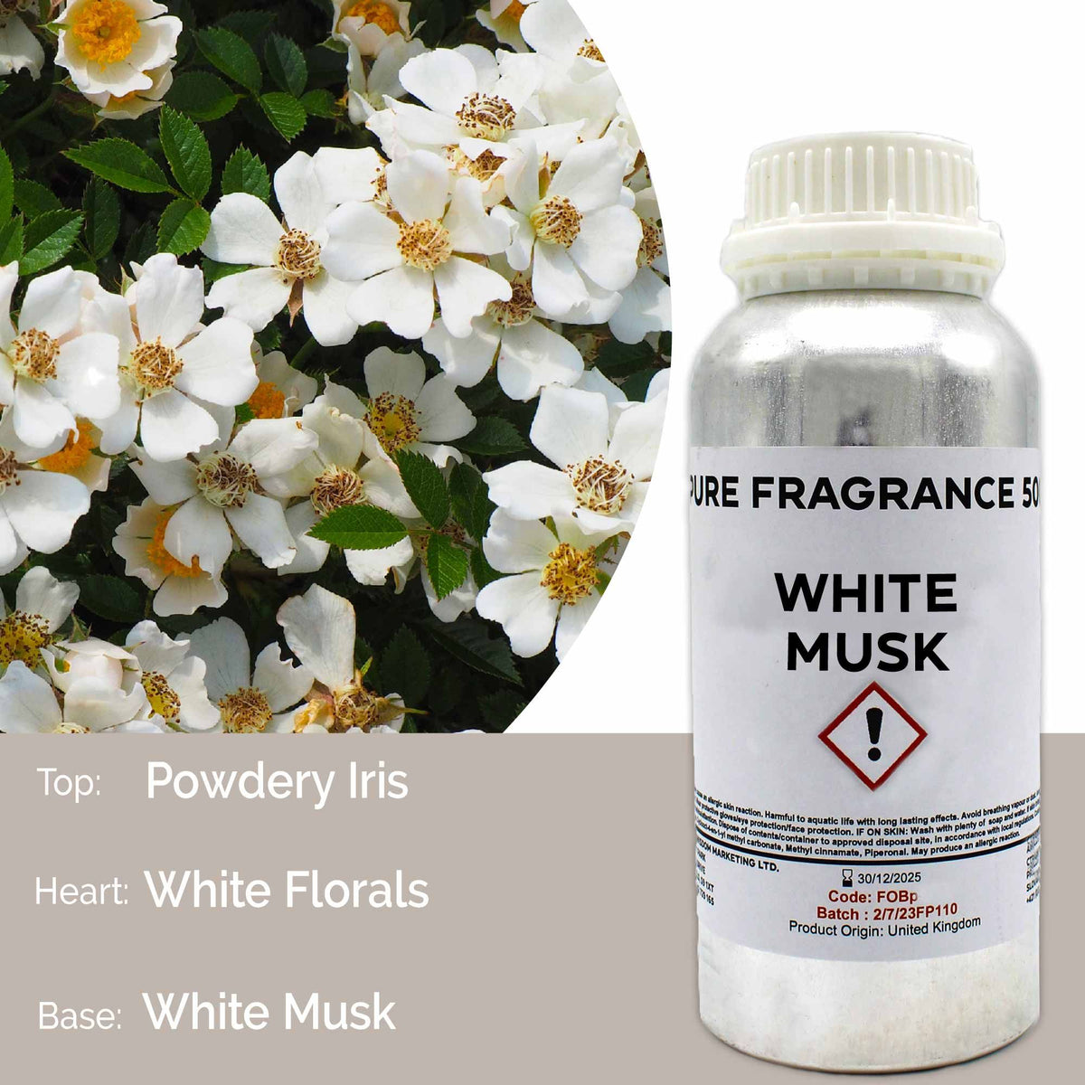 500ml (Pure) FO - White Musk