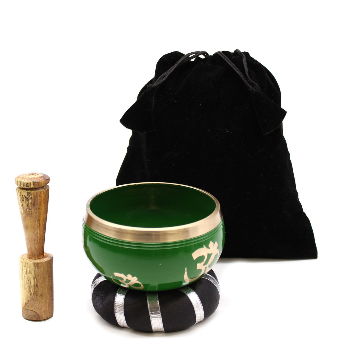 Klangschalen-Set Lebensbaum – Grün 10.7cm