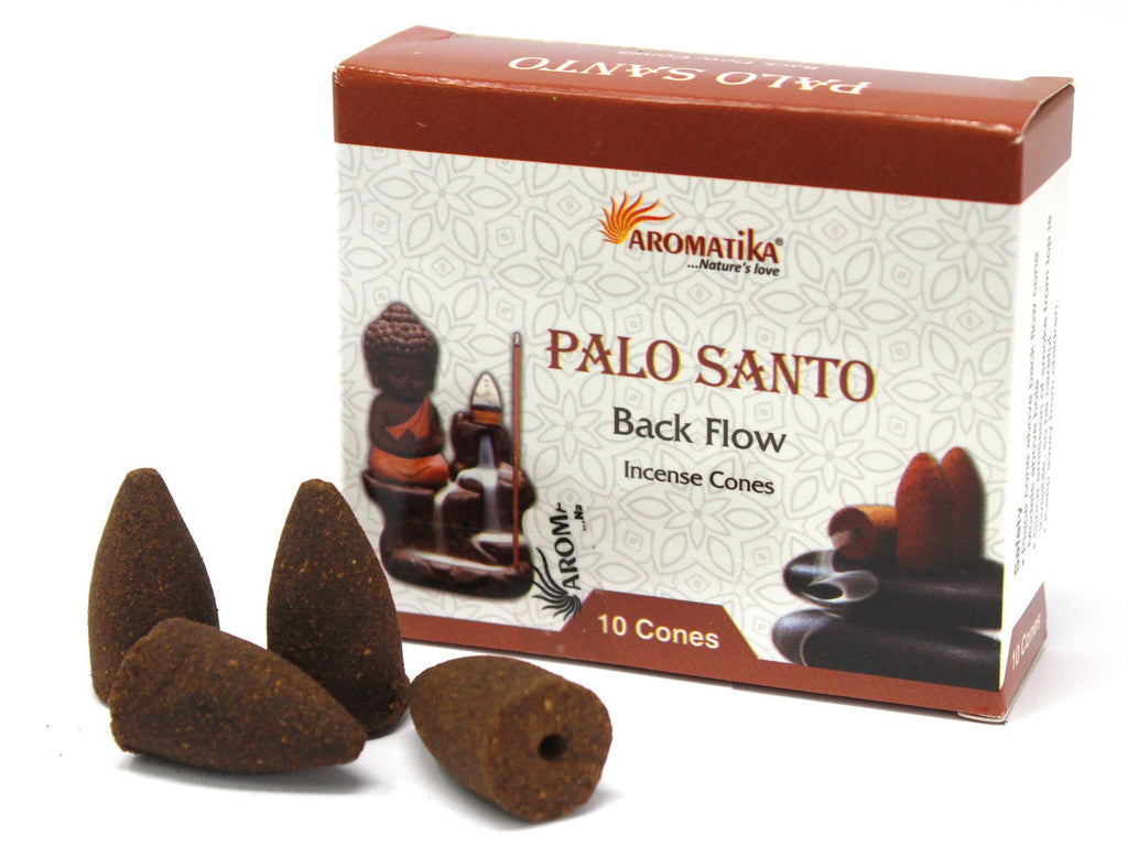 Aromatica visszafolyós füstölőkúp – palo santo