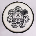 Handgefertigte Djembe Trommel mit breiter Spielfläche - 30cm
