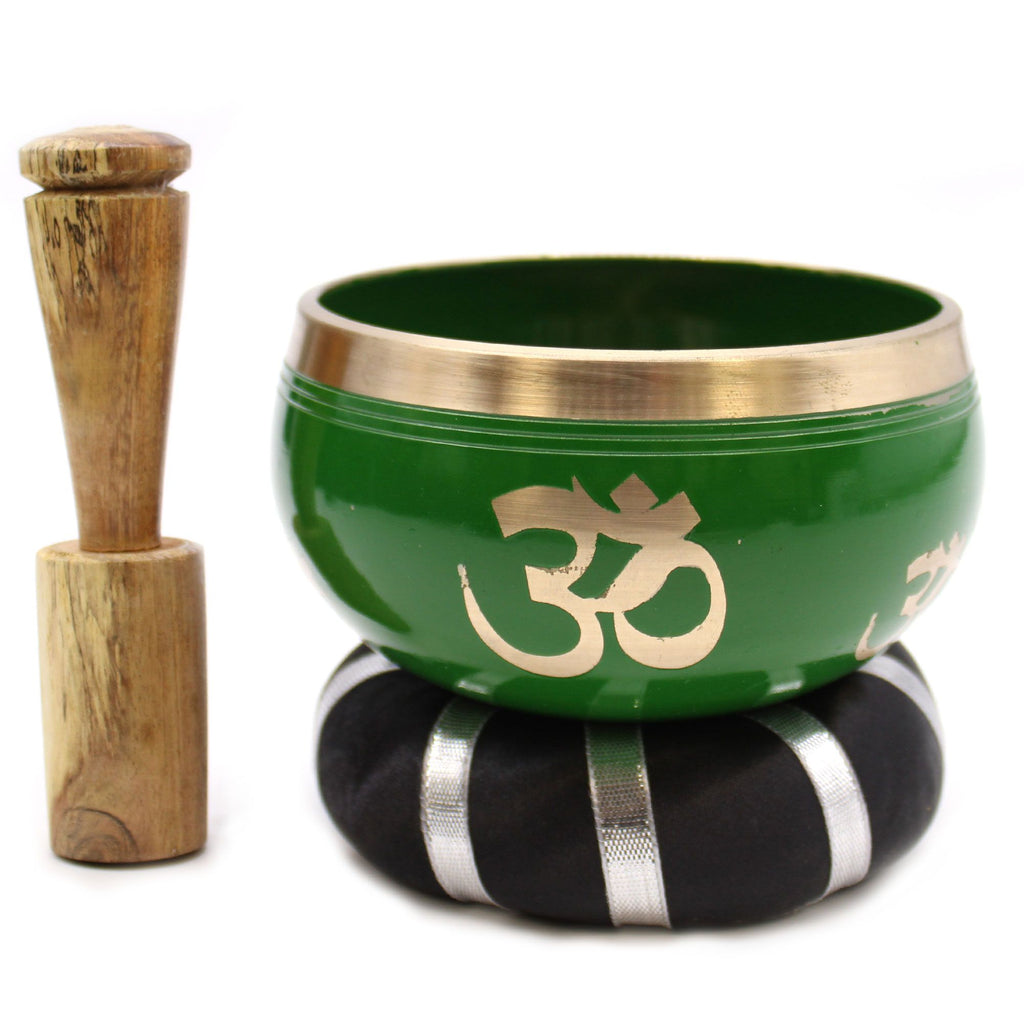 Klangschalen-Set Lebensbaum – Grün 10.7cm