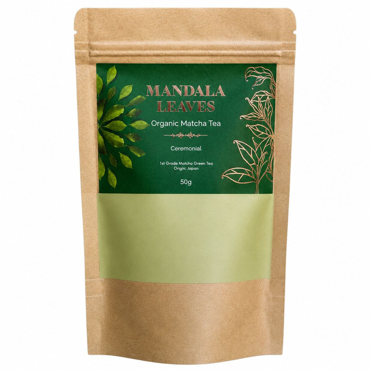 Organický ceremoniálny čaj matcha 50g – 1. trieda