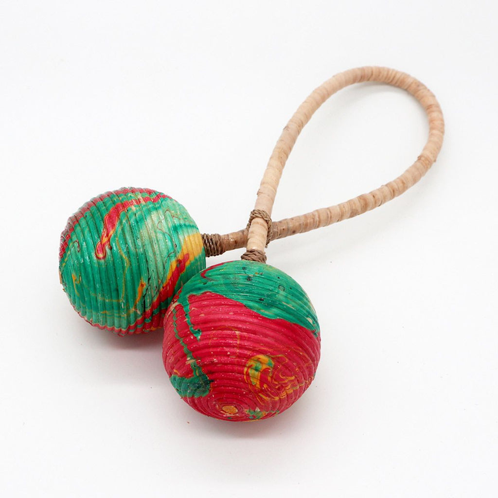 Maracas-Rassel – Doppelter Twist