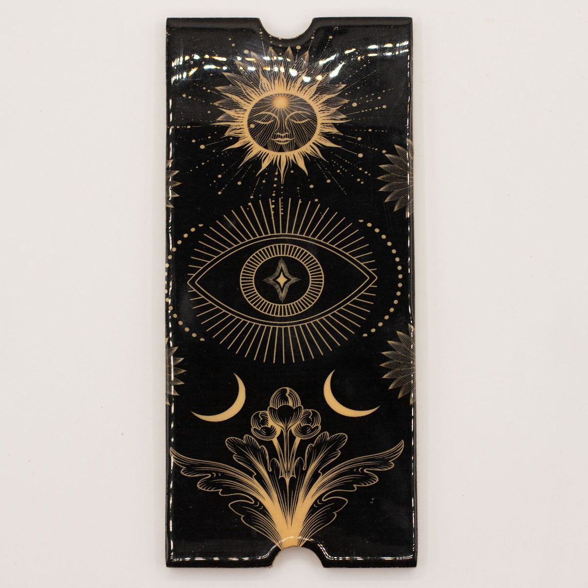 Four Section Tarot Box with Card Holder