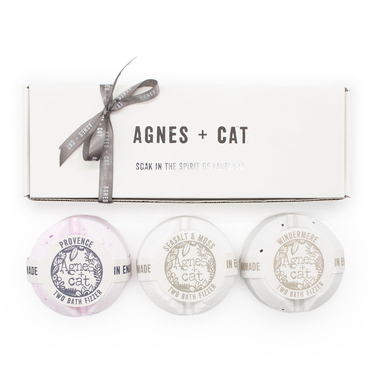 Agnes + Cat jellegzetes illatú fürdőgolyó ajándékszett