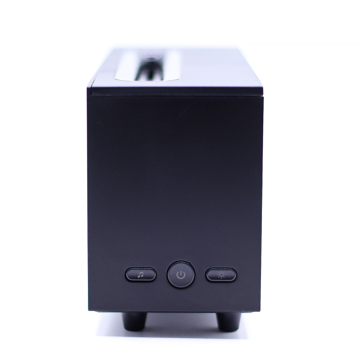 Aroma difuzér s efektom plameňa a spevom vtákov – čierny – USB – zmena farieb
