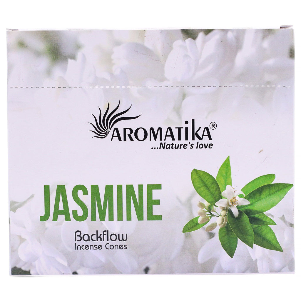 Masala visszafolyós füstölőkúp, 10 db – jázmin