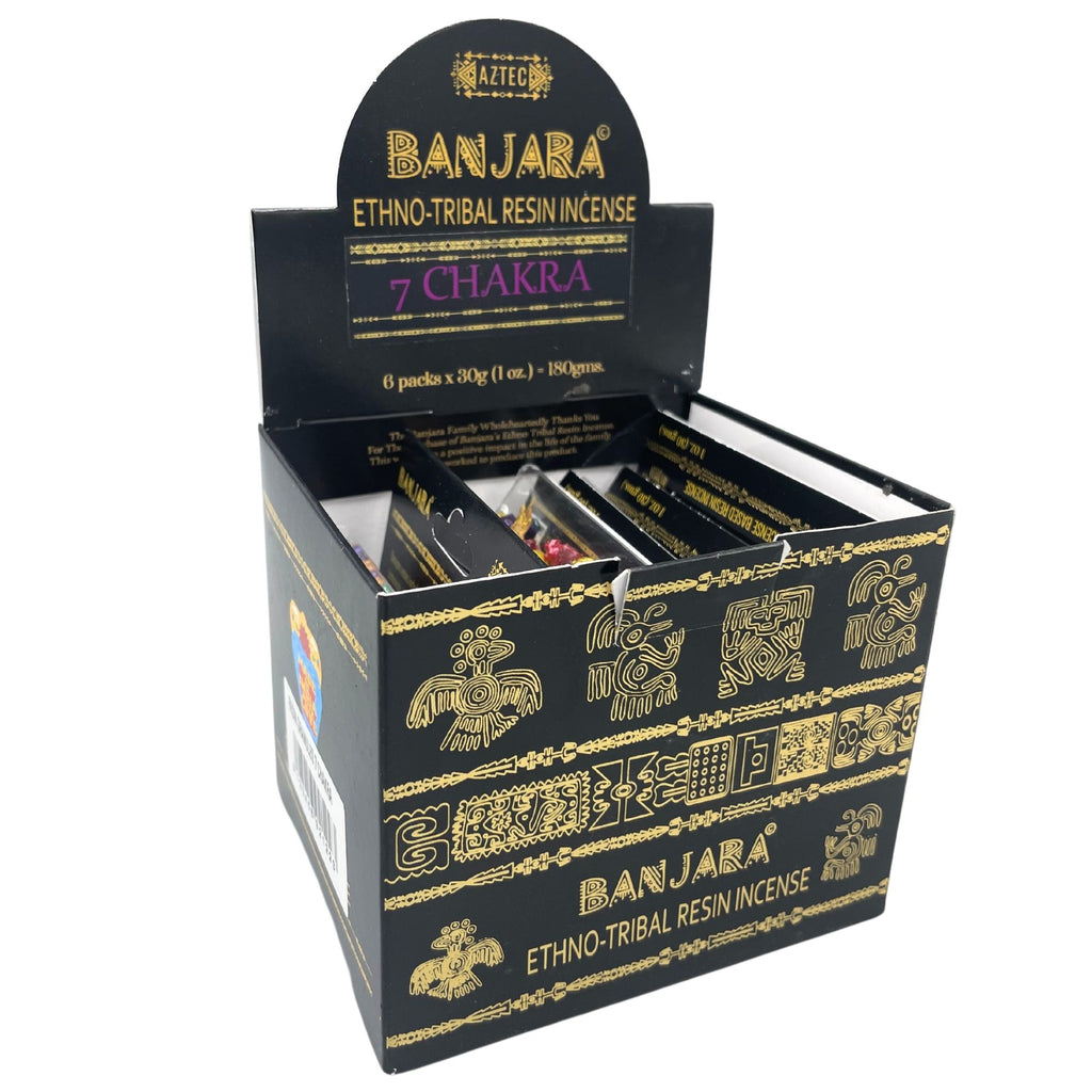 Banjara fagyanta füstölő – 7 csakra