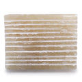Eckige Seifenschale Honig-Onyx