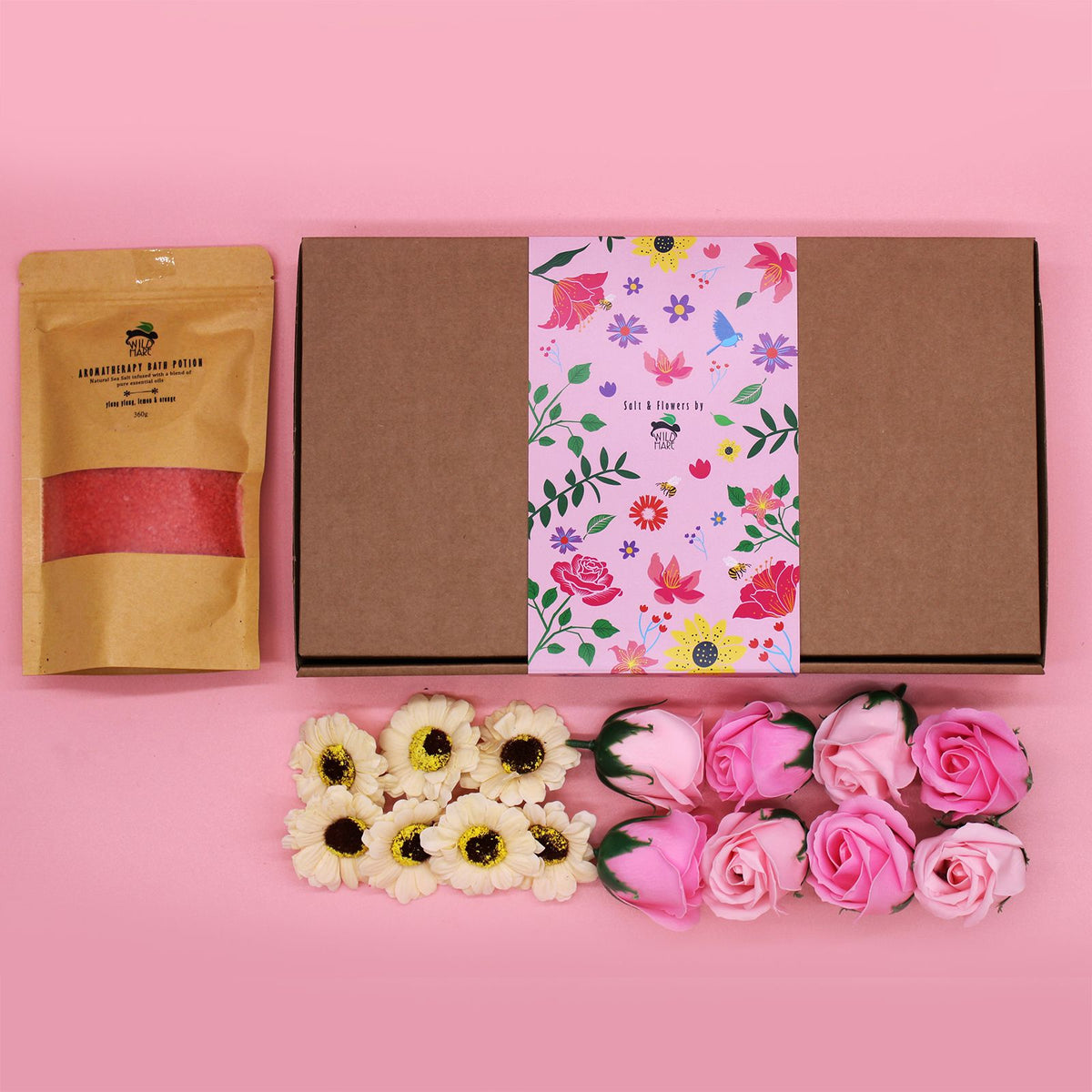 Wild Hare Salz & Blüten Set – Leidenschaft
