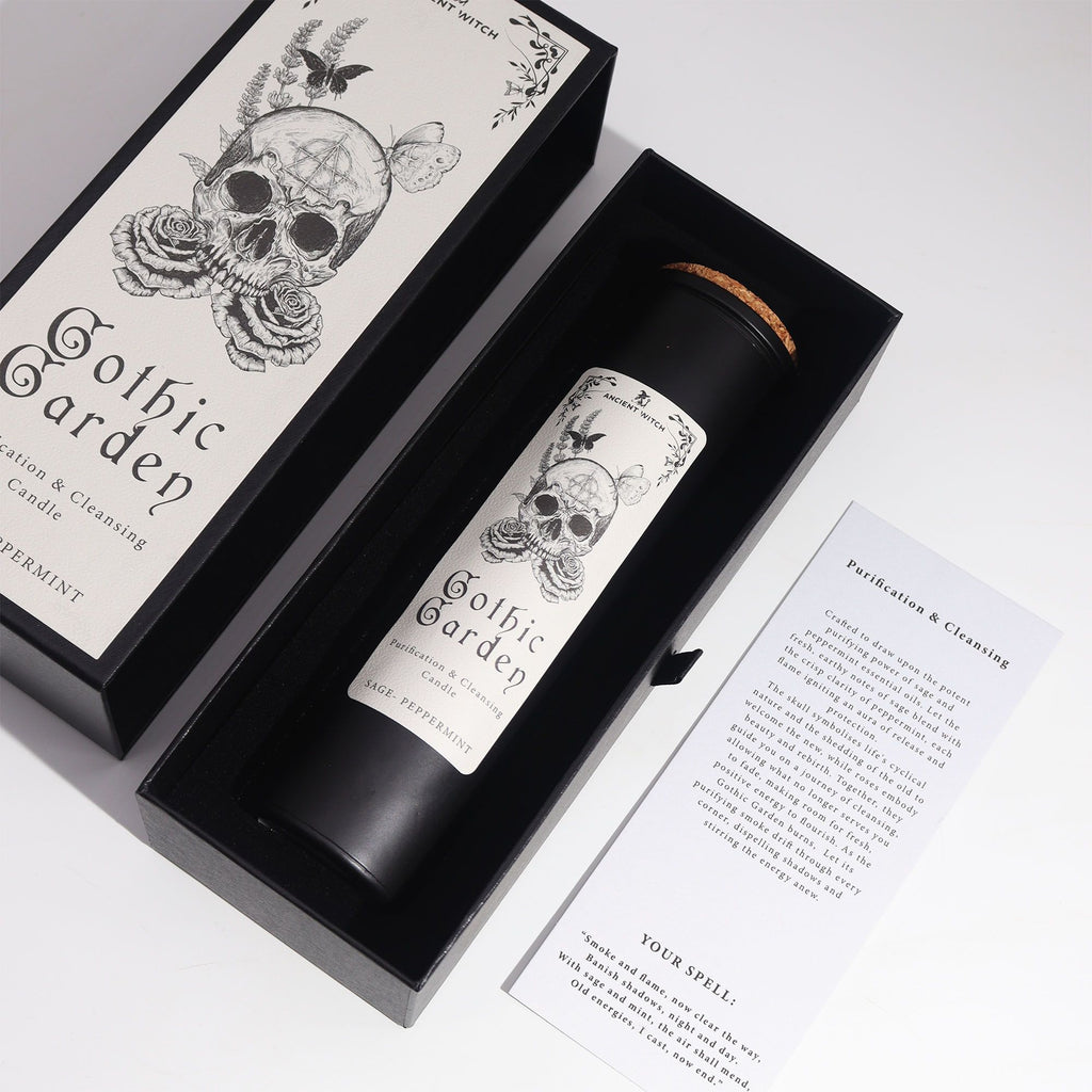 Ancient Witch očistné svíčky – gotická zahrada