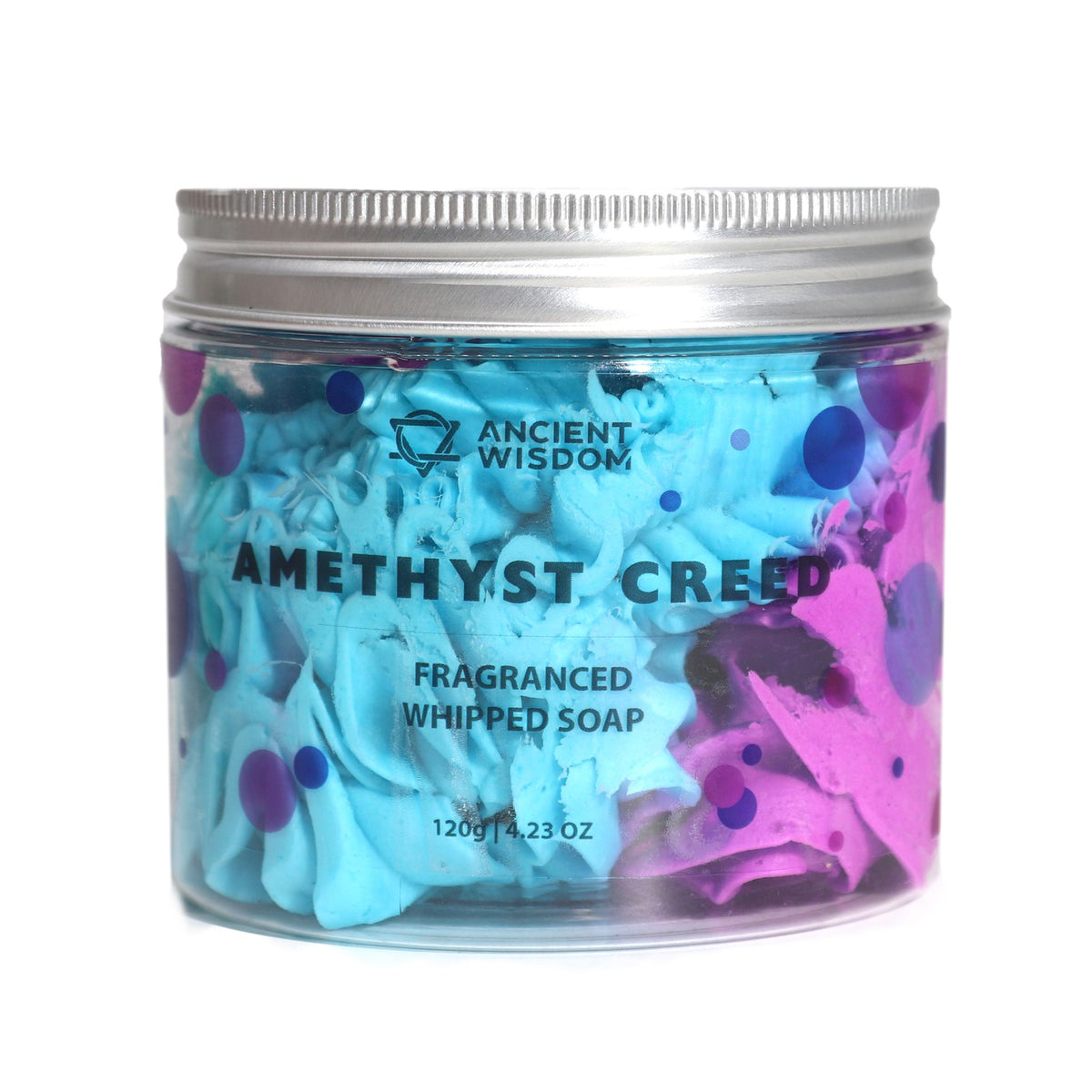 Amethyst Creed habszappan 120 g
