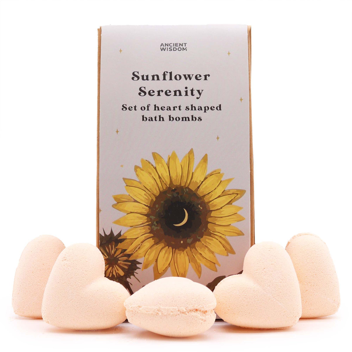 Badeherz-Geschenkset Sonnenblumen-Ruhe