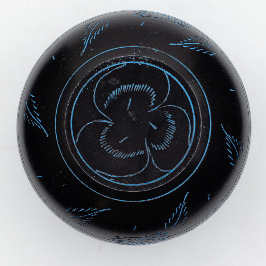 Üst hangtál - varázsgomba - kék (15 cm)