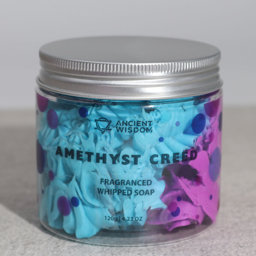 Šľahané krémové mydlo Amethyst Creed 120g