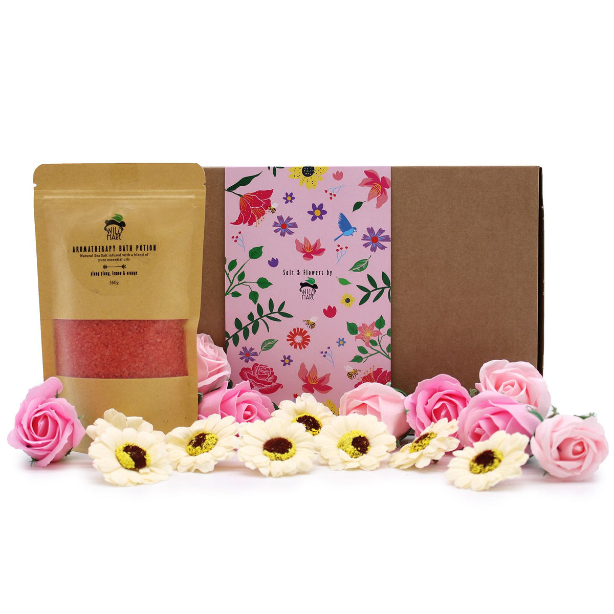 Wild Hare Salz & Blüten Set – Leidenschaft