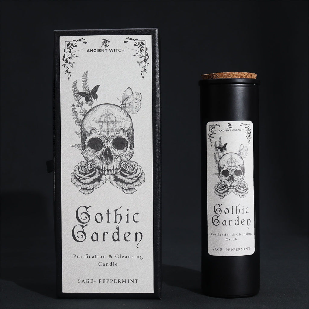 Ancient Witch očistné svíčky – gotická zahrada