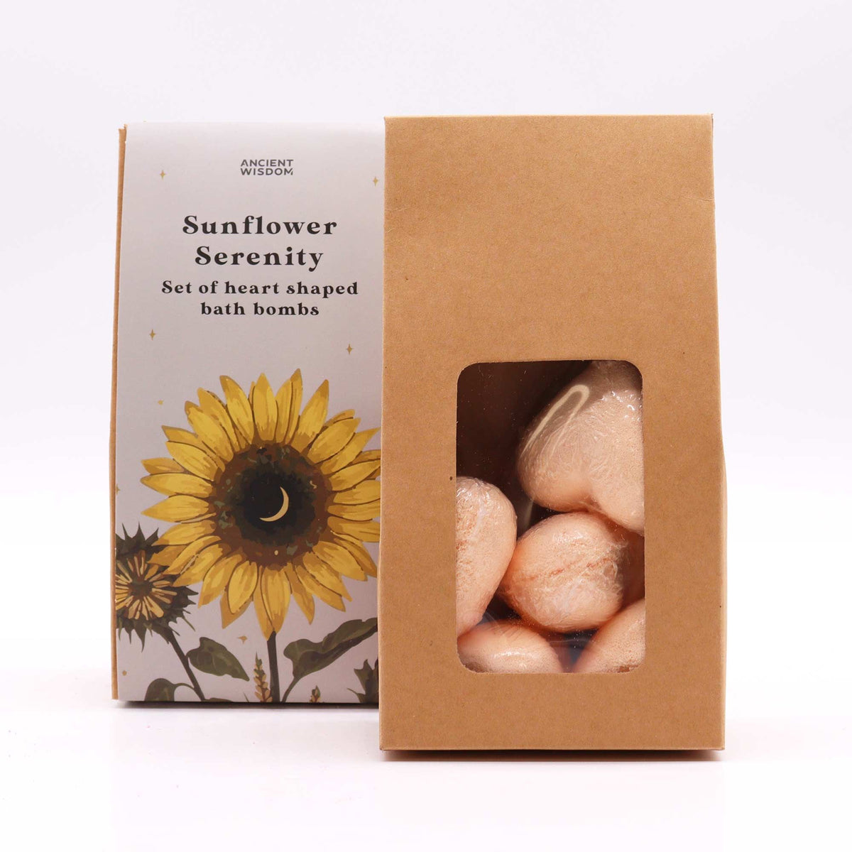 Badeherz-Geschenkset Sonnenblumen-Ruhe