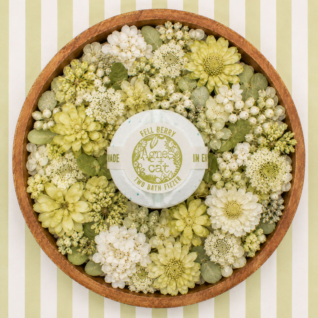 Agnes + Cat bogyós gyümölcs és füge fürdőgolyó ajándékszett