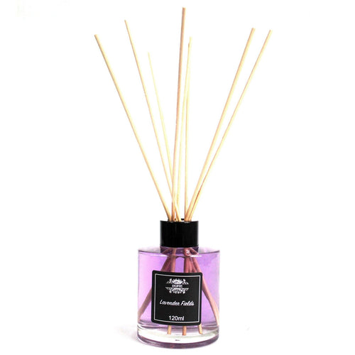 Difuzér s tyčinkami 120ml – levandulová pole