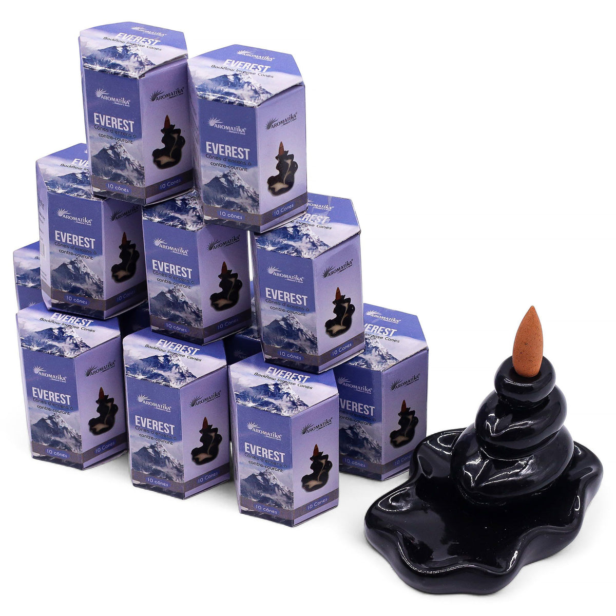 Masala visszafolyós füstölőkúp, 10 db – Everest