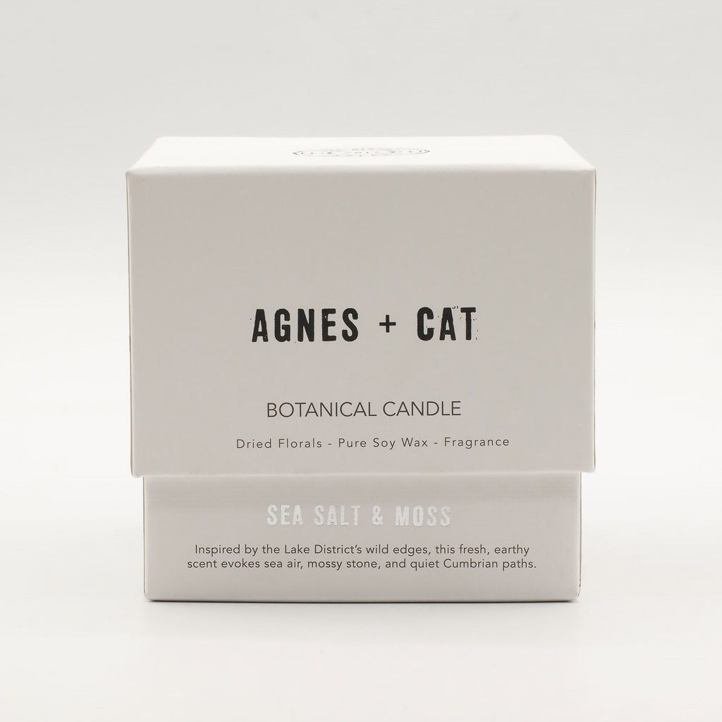 Agnes + Cat botanikus szójagyertya - Seasalt & Moss