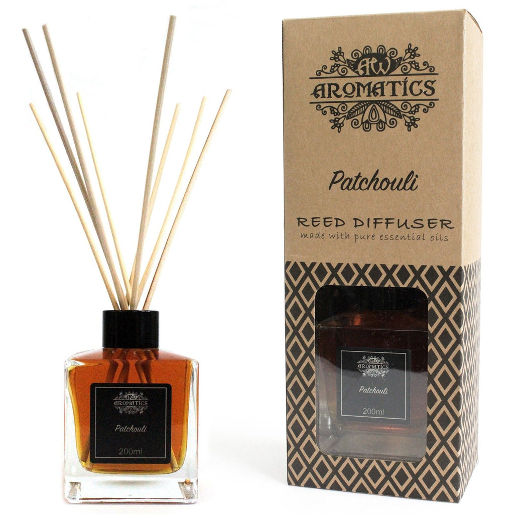 200 ml pacsuli illóolajos nádpálcás illatosító