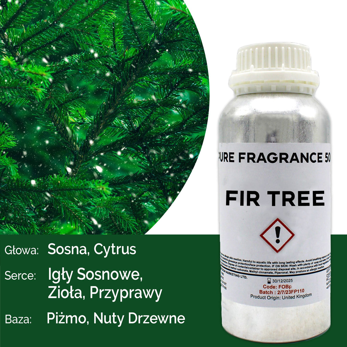 Fir Tree Pure Fragrance Oil - 500ml