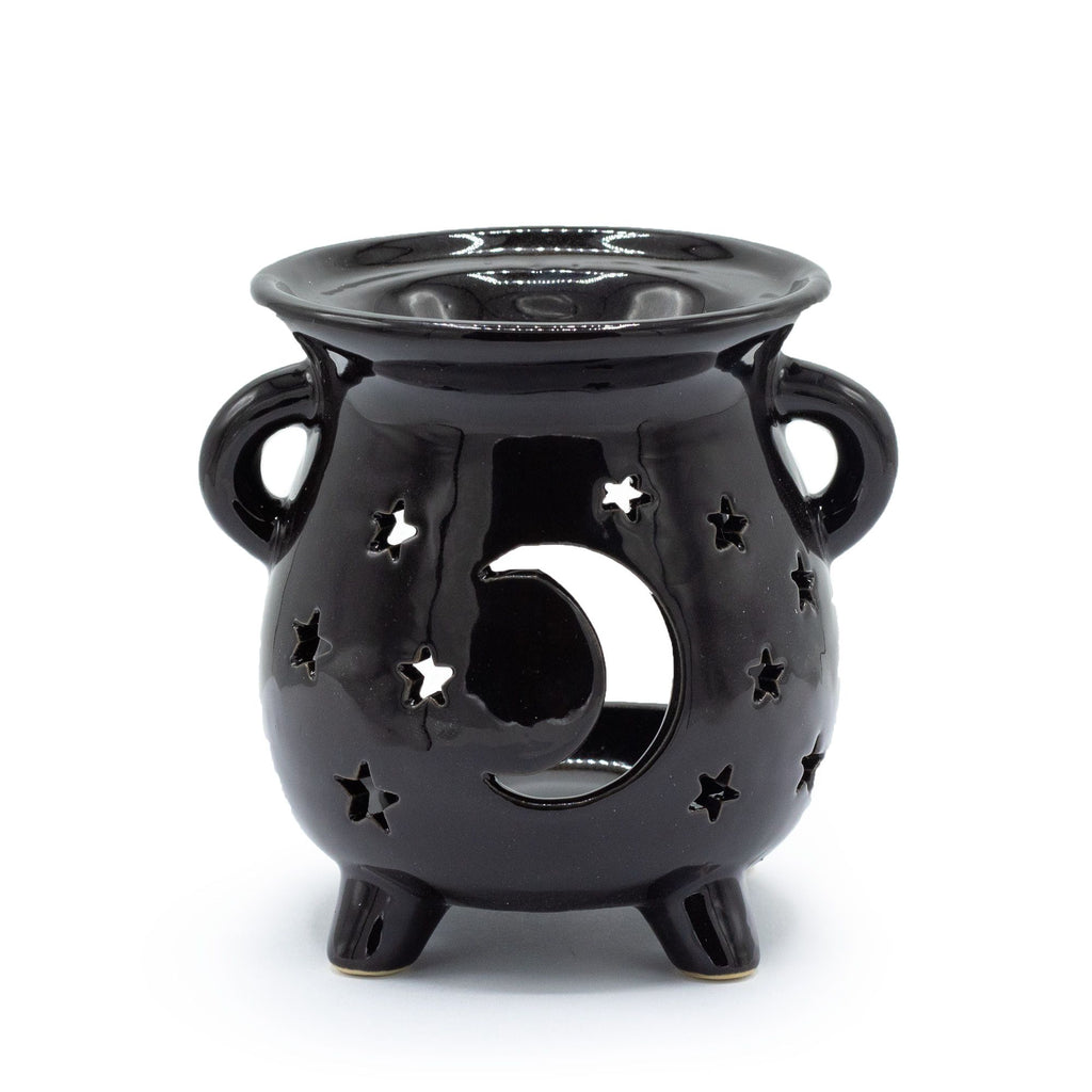 Caildren Duftlampe – Mond & Sterne – Schwarz