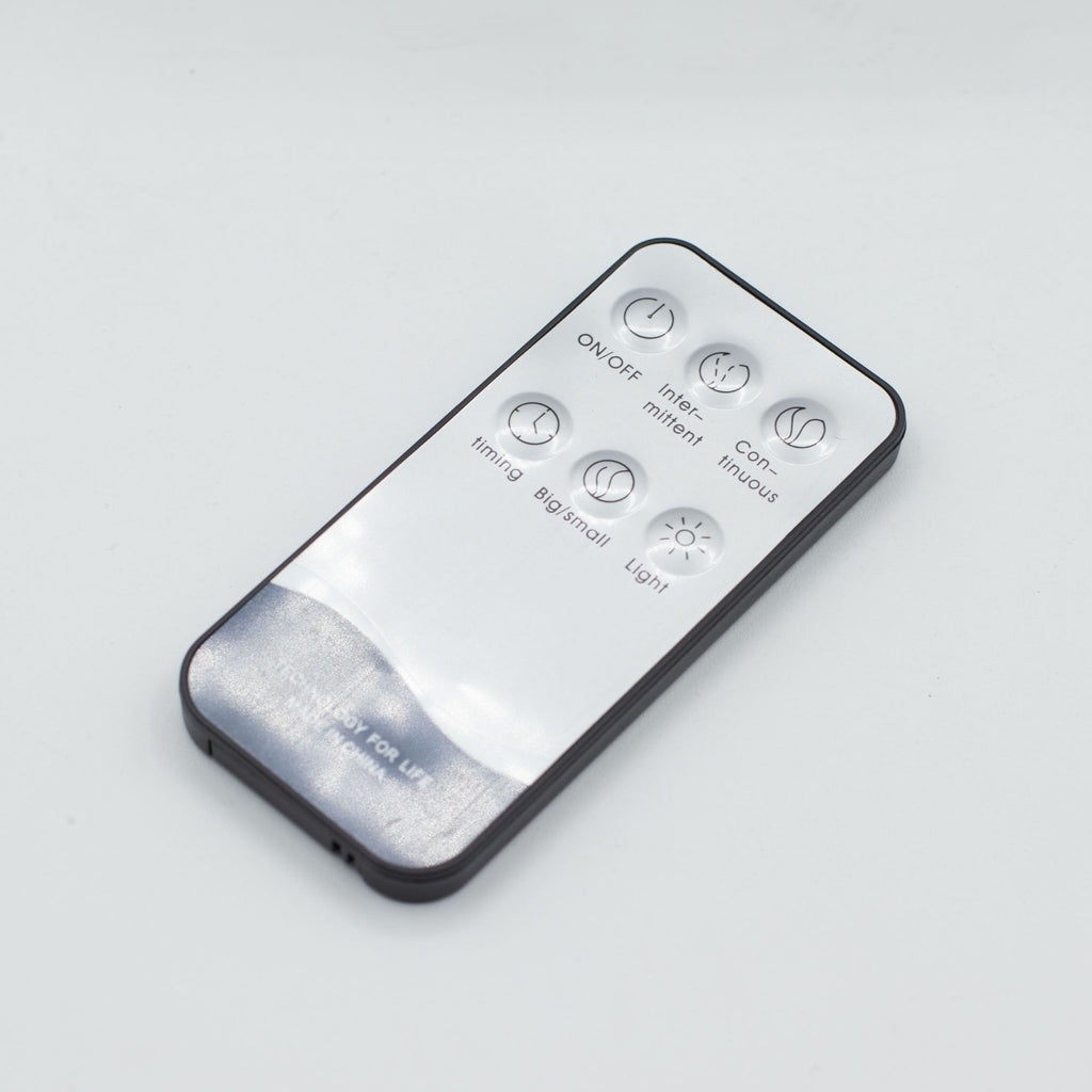 Futuristischer geriffelter Aroma-Diffuser mit Farbwechsel-Licht