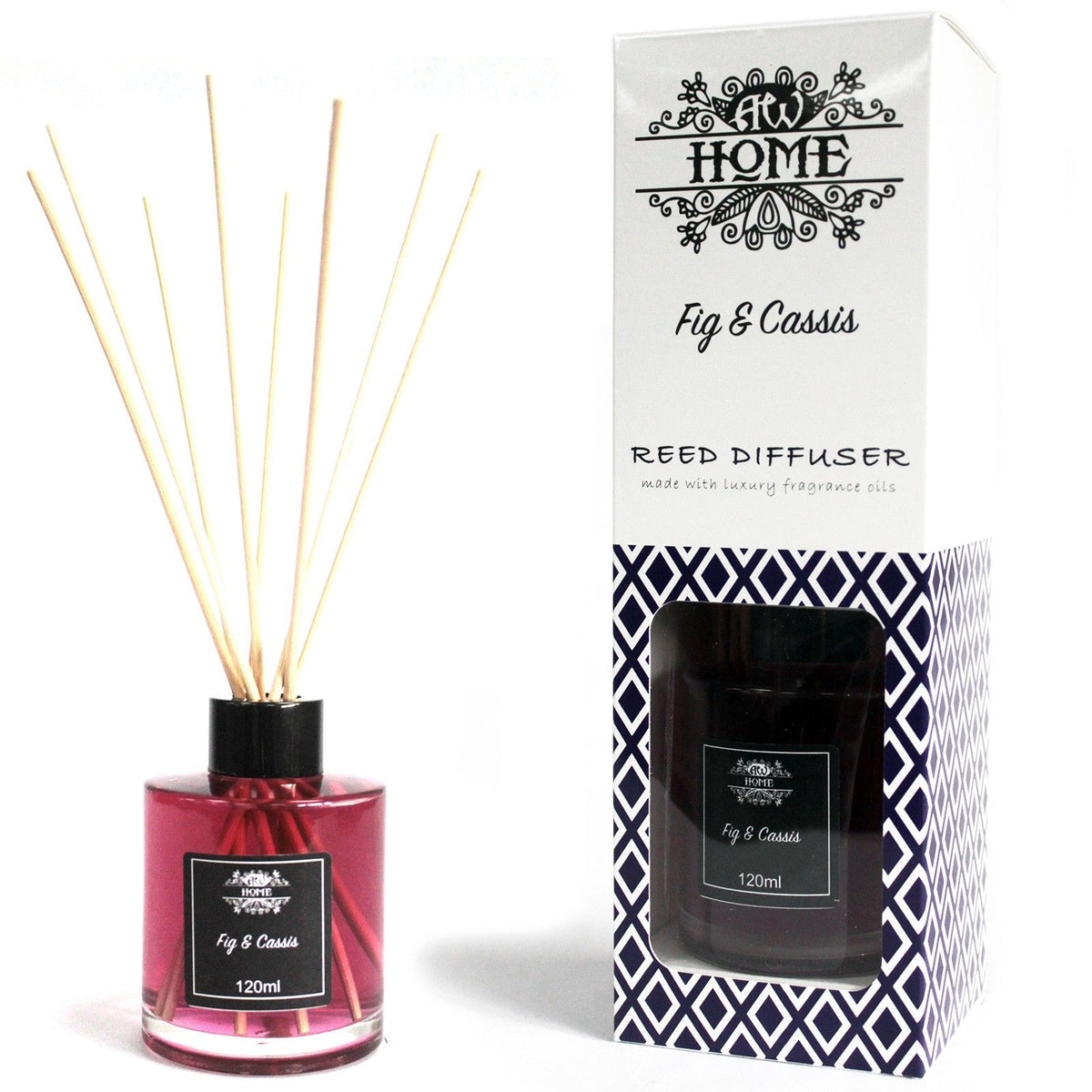 120 ml nádpálcás illatosító - füge és feketeribizli