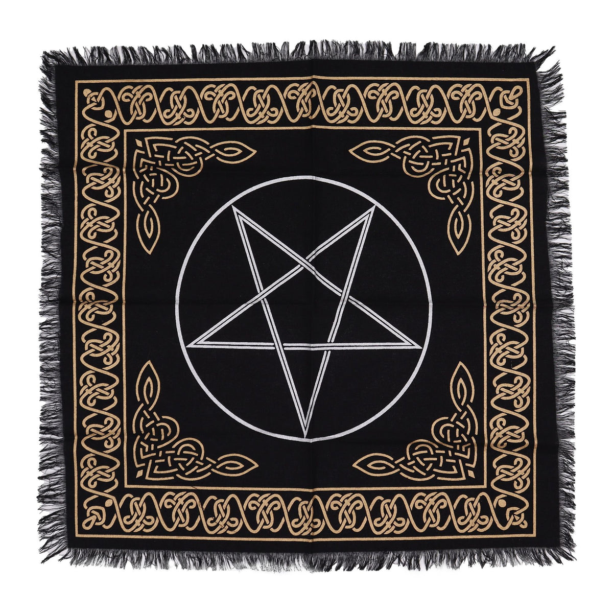 Rojtos oltárkendő - pentagram