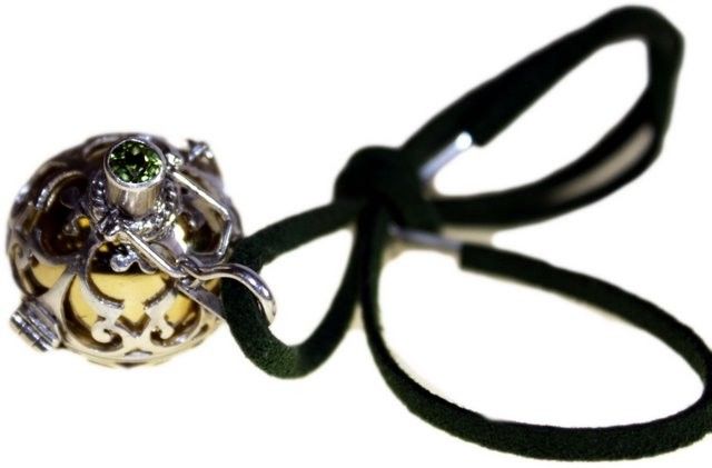 Silberne Engelsglocke – Heilung – 23mm