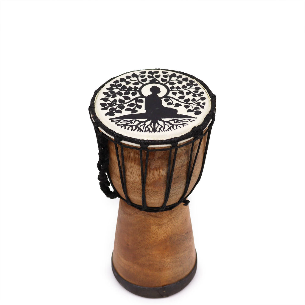 Ručne vyrobený bubon djembe so širokým vrchom – 25cm