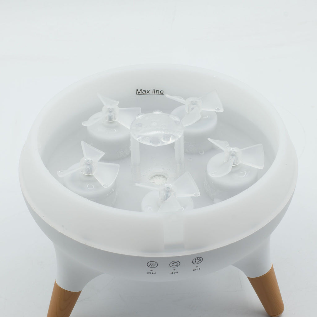 Aroma-Diffuser Qualle mit Dampfwolken-Effekt und farbwechselnder LED