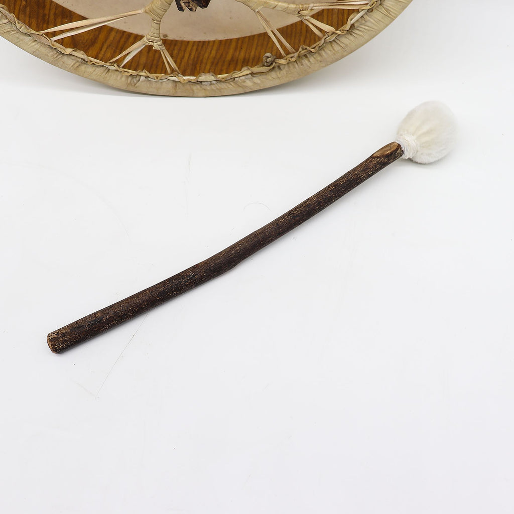 Geist des Bären - Schamanentrommel & Schlägel - stimmbar - 40cm