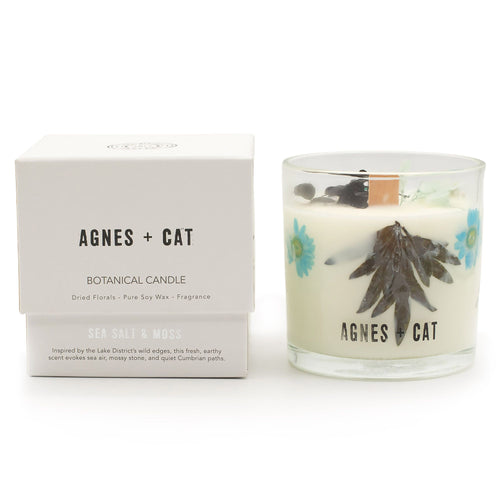 Agnes + Cat botanikus szójagyertya - Seasalt & Moss