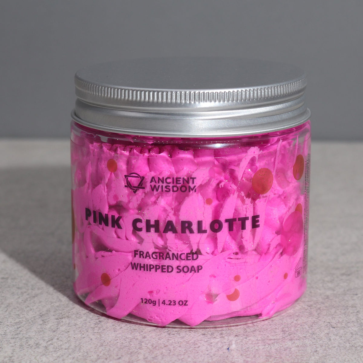 Pink Charlotte habszappan 120 g