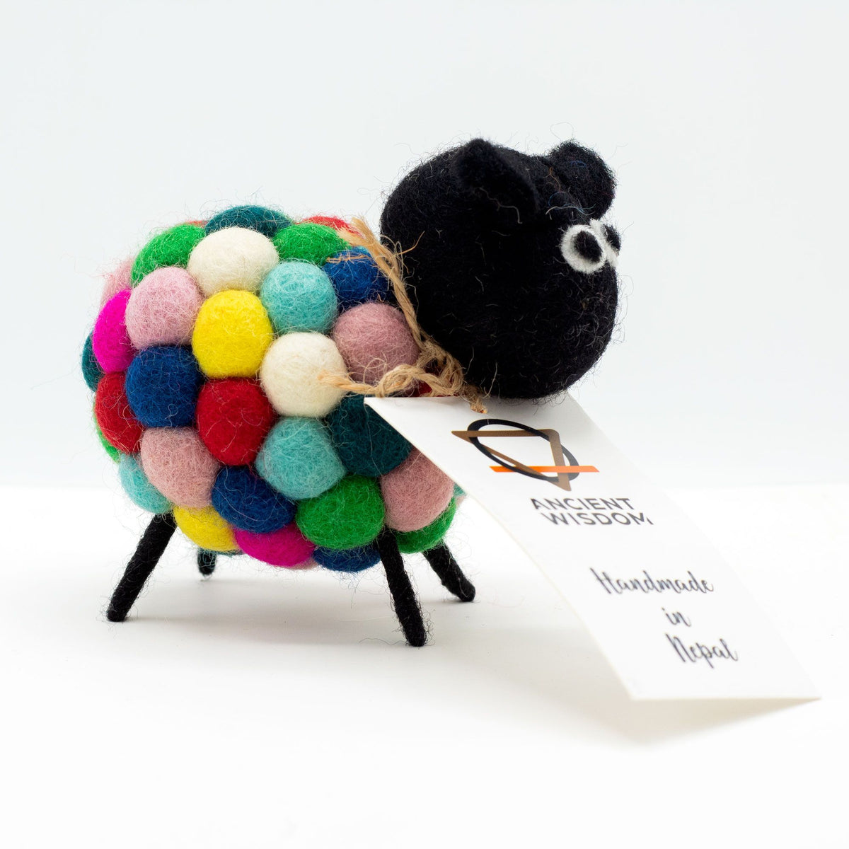Kleines Filzschaf – Bunt