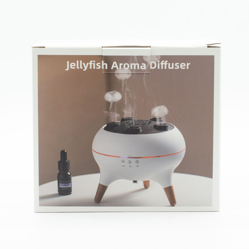 Aroma-Diffuser Qualle mit Dampfwolken-Effekt und farbwechselnder LED