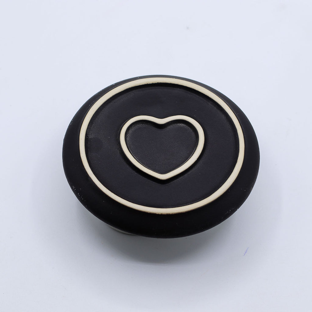 Halter für Palo Santo & Räucherbündel - Mandala - Sand & Grau