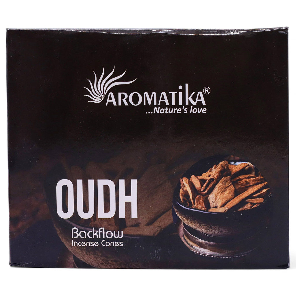 Masala visszafolyós füstölőkúp, 10 db – oudh