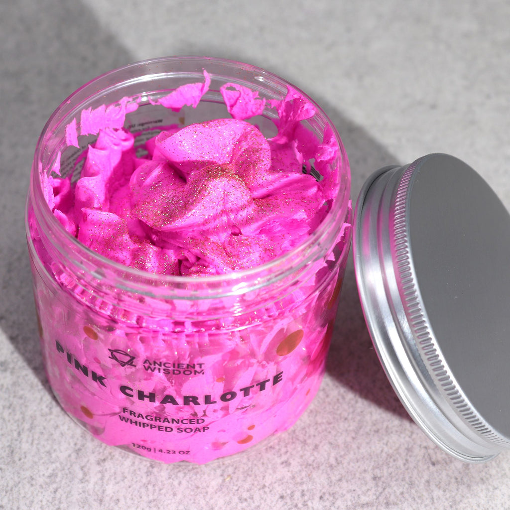 Šľahané krémové mydlo Pink Charlotte 120g