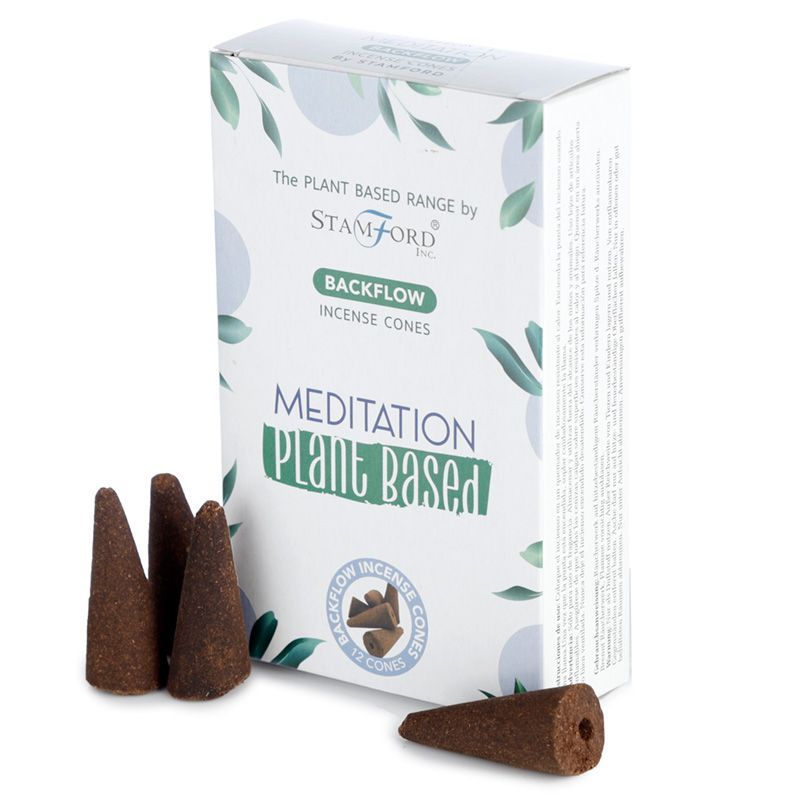 Növényi alapú visszafolyós füstölőkúp – meditáció