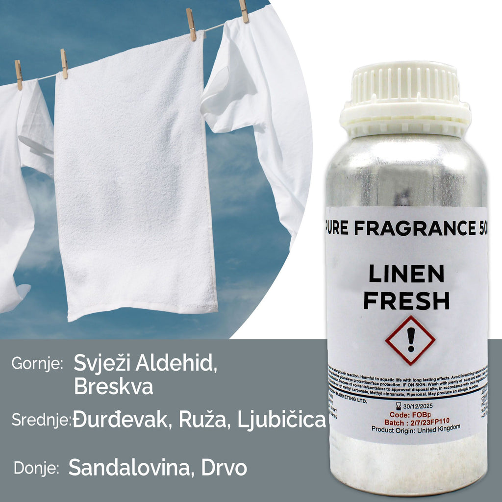 Friss vászon tiszta parfümolaj - 500 ml