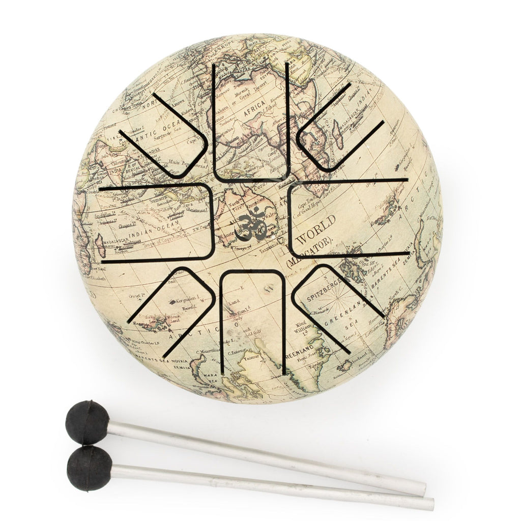 Nízký střední buben Happy Drum – Atlas – 14x7cm