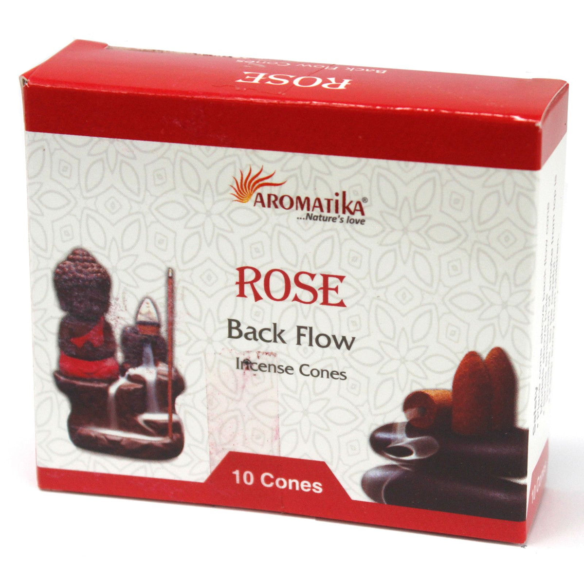 Aromatica visszafolyós füstölőkúp – rózsa